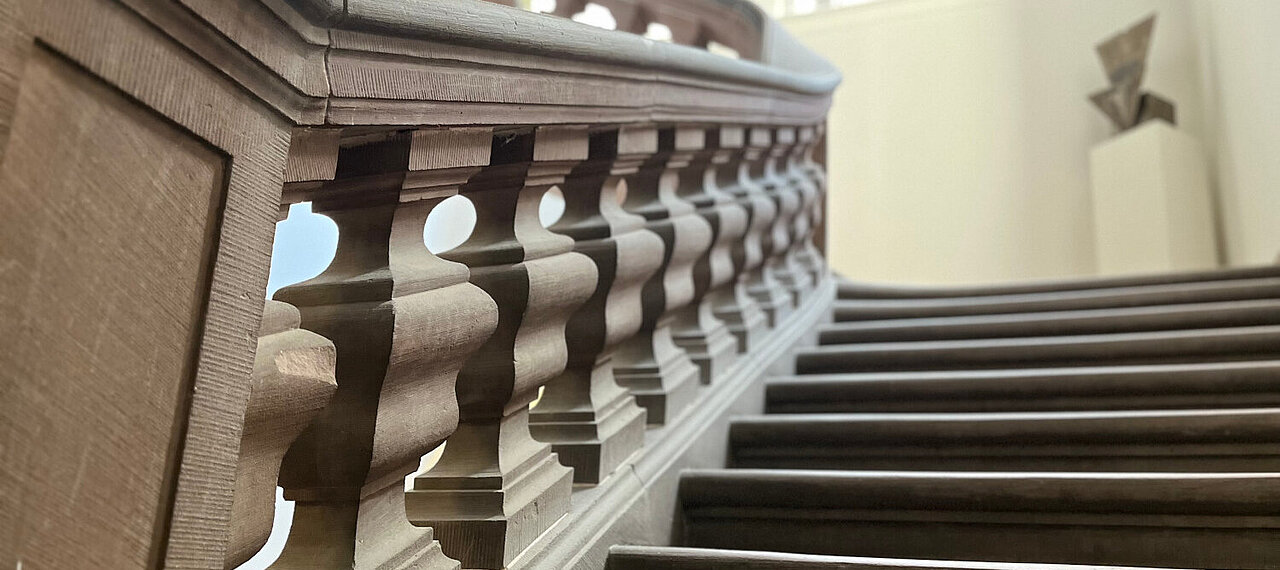 Treppe im Gebäude Stabelstraße