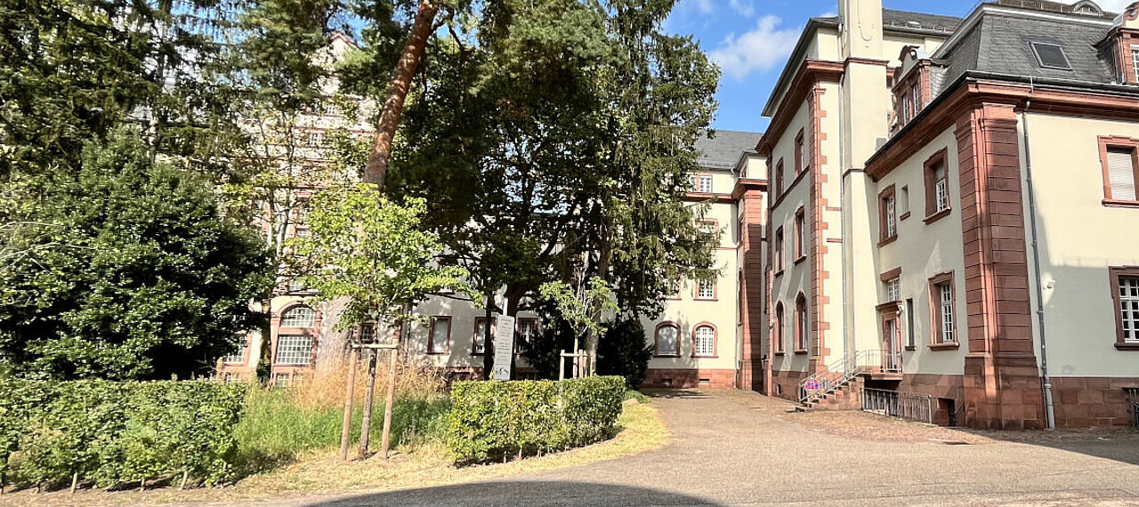 Gebäudeansicht des Rechnungshof vom Innenhof