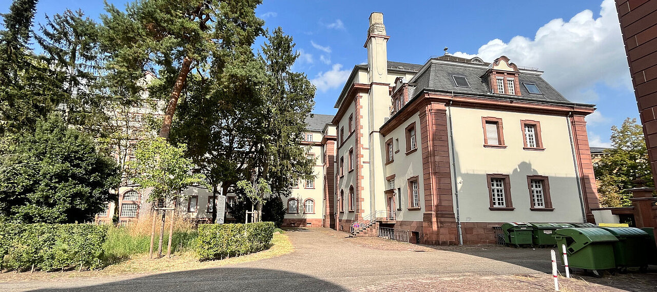 Gebäudeansicht des Rechnungshof vom Innenhof